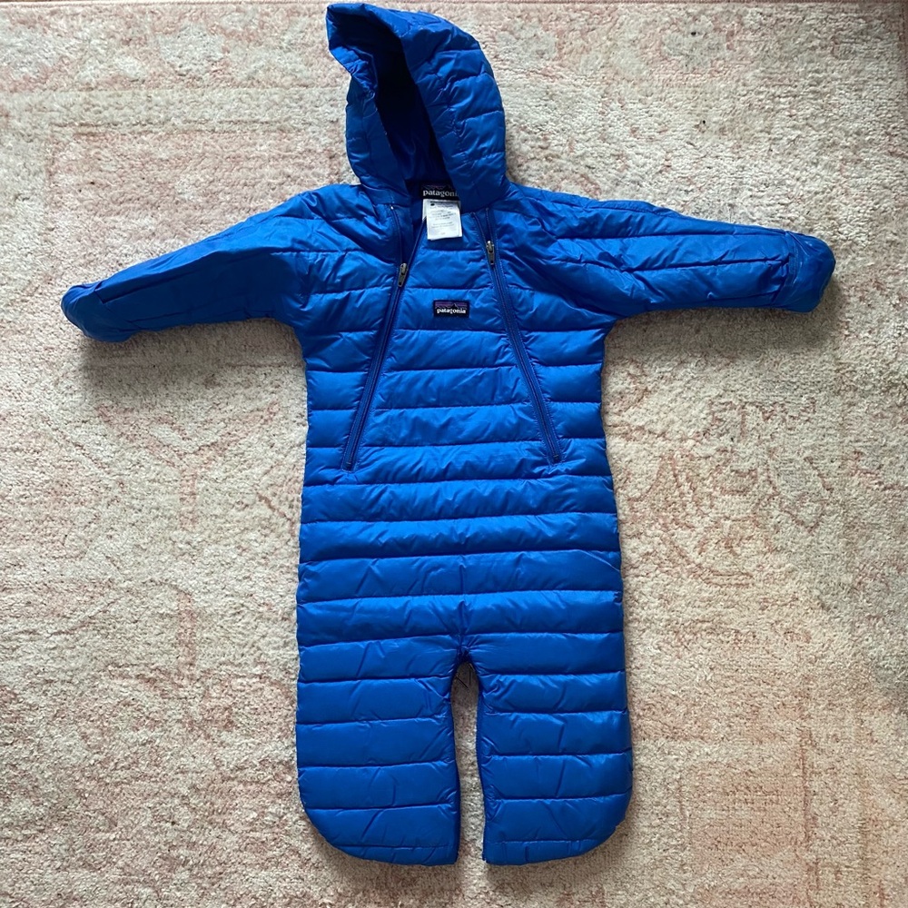 patagonia infant snowsuit